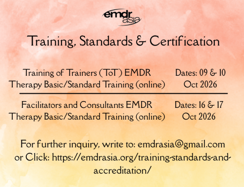 EMDR Asia Trainings of TOT and Orientation for Facilitator & Consultant Trainings